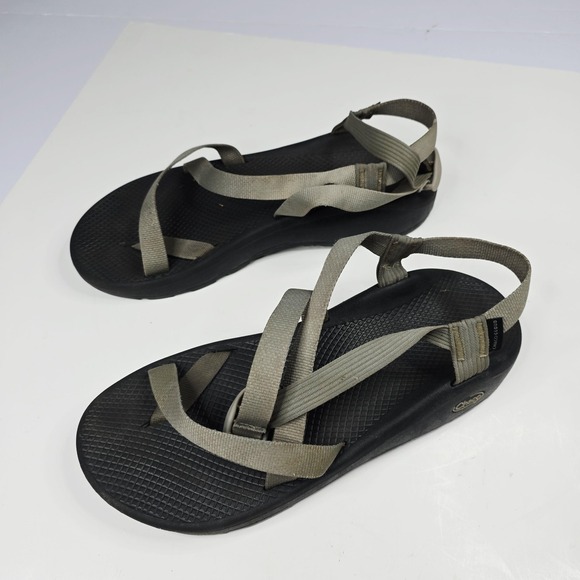 Chaco Z‎ Cloud Sandals Shoes Mens Size 13 Gray Strappy Outdoor Hiking Comfort